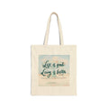 Life is Good and Living is Better Tote Bag 💜